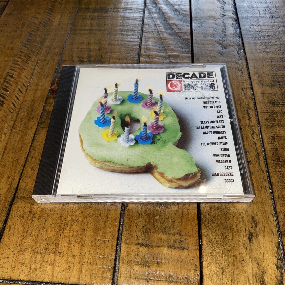 Q Magazine CD Decade The Very Best of 1986-1996 Made in UK Mercury London